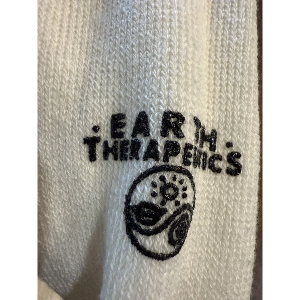 Earth Therapeutics Thera-Sox Heat Therapy Socks + Herba-Gel Insoles Open Box New